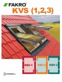 Rame de etansare combi pentru ferestre cu articulare mediana si dubla articulare, Fakro , Model KSV (1,2,3)