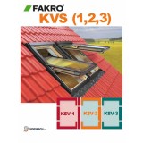 Rame de etansare combi pentru ferestre cu articulare mediana si dubla articulare, Fakro , Model KSV (1,2,3)