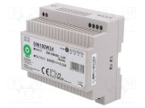 Alimentator pulsatoriu 100W 24VDC 0-4,15A pentru şină DIN POS