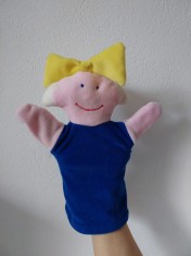 Marioneta (papusa manuala teatru de papusi): fetita
