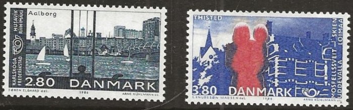C5551 - Danemarca 1986 - Coordonare nestampilat MNH