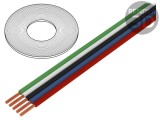 Cablu Bandă TLWY 5x0.35mm&sup2; PVC Cu Neecranat