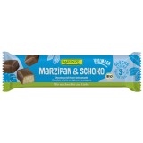 Baton Martipan cu Miere si Glazura Ciocolata Lapte Integral Bio Rapunzel 50g