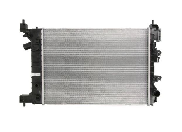 Radiator racire Chevrolet Aveo T300, 03.2011-2014, motor 1.2, 51/63 kw; 1.4, 74 kw, benzina, cutie manuala, cu/fara AC, 550x388x16 mm, aluminiu braza