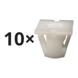 Set 10 cleme plastic aChevrolet Spark/Matiz; Daewoo Matiz I; Hyundai Accent, Elantra, Ix55, Santa Fe; Kia Carnival/Sedona, Picanto, Rio, Sorento,