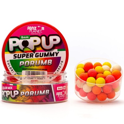 Pop Up Senzor Planet, Porumb, 8mm, 30g foto