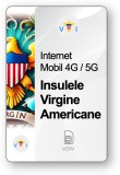ESIM Internet Insulele Virgine Americane, valabil 7 zile, trafic Nelimitat, Standard