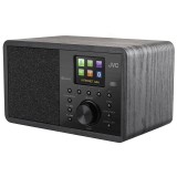 Internet radio JVC RA-E814B, 5W RMS, tuner DAB+/FM, Bluetooth, ecran color 2,4