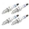 Set 4 bujii scanteie Bosch pentru Alfa Romeo Mito, Fiat 500, Altea, Doblo, Fiorino, Punto, Linea, Panda, Qubo,