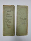 Rare 2 caiete de Latina, Dragan Gyorgy, F.W. Gyulafehervar, Alba Iulia, 1907!