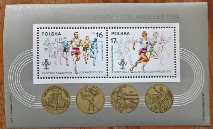 POLONIA -SPORT-OLIMPIADA-'-COLITA- -MNH POLONIA -SPORT-OLIMPIADA-'-COLITA- -MNH
