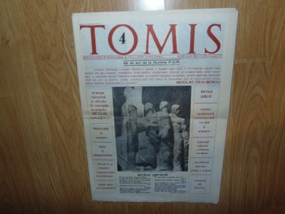 REVISTA TOMIS NR:4 ANUL 1986 foto