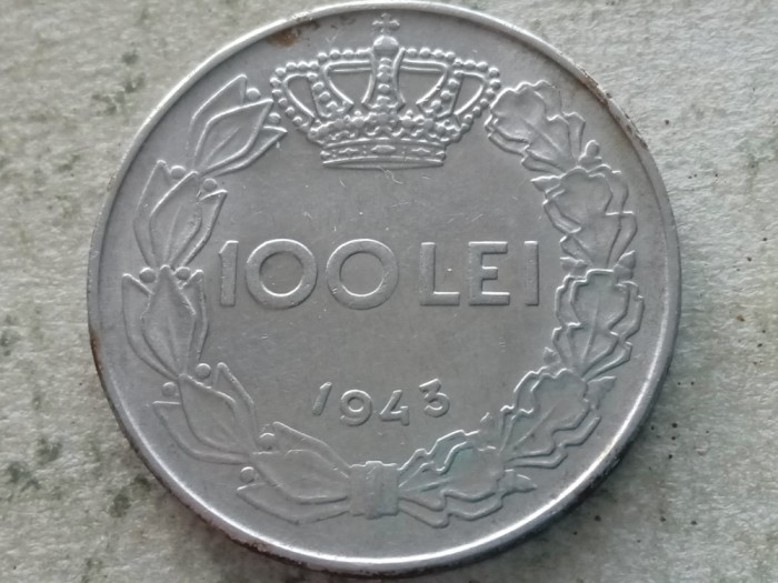 ROMANIA-100 lei 1943