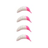 Naluca FISHUP Ozi Cheese, 132 White Bubble Gum, 3cm, 10buc/pac