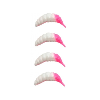 Naluca FISHUP Ozi Cheese, 132 White Bubble Gum, 3cm, 10buc/pac foto