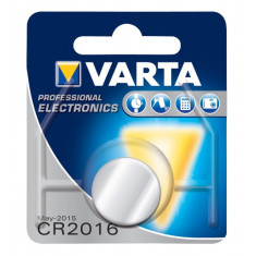 Baterie Varta CR2016 pentru Telecomenzi cheie