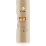 Dove Care&amp;Glow Sunless Tan lotiune autobronzanta culoare Fair 400 ml