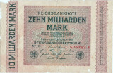 1923 ( 1 X ) , 10,000,000,000 mark ( P-117a/1 ) - Germania