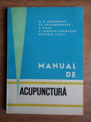 Manual de acupunctura - C. Raut foto