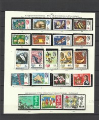 FIJI 1969 DEFINITIVE PASARI PESTI ARHITECTURA PEISAJE foto