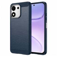 Asteroid GSM - Carbon Silicone - Honor 600 Smart - Blue