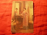 Ilustrata - Pictura Salon de proba toalete - 1926