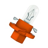 Set 10 Becuri Bord OSRAM BX8.4D 12V 1.1W Portocaliu Auto