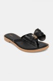 Melissa papuci MELISSA FLIP FLOP SLIM V AD femei, culoarea negru, cu toc plat, M.35748.AU002