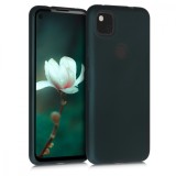 Husa pentru Google Pixel 4a, Silicon, Verde, 52338.14