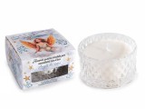 Cumpara ieftin Lumanare parfumata in borcan sticla, cutie cadou aroma Warm Cotton cm 9 x 9 x 5 H