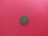 FRANTA - Moneda 5 CENTIMES 1911 ( bronz )