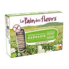 Tartine Crocante Bio Fara Gluten cu Hrisca Le Pain Des Fleurs 300gr