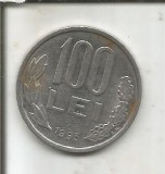 No(1) moneda-ROMANIA-100 Lei 1993
