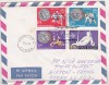Bnk fil Romania - plic circulat Romania - Coreea de Sud - JO Seul 1988 - zbor TAROM
