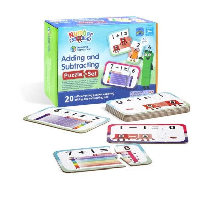 Puzzle - Adunari si scaderi 1-10 - Numberblocks foto
