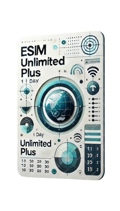 eSIM, Unlimited Plus, 1 Day, Cuba