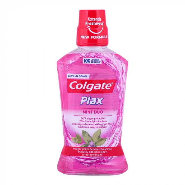 Apa de Gura COLGATE Plax Mint Duo, 500 ml, Apa de Gura, Apa de Gura Colgate, Colgate Plax Mint Duo, Apa de Gura 500 ml, Apa de Gura Menta, Apa de Gura