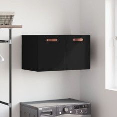vidaXL Dulap de perete, negru, 60x36,5x35 cm, lemn prelucrat