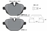 Set placute frana TEXTAR 2456101