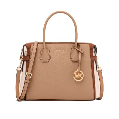 Geantă Damă Michael Kors MERCER CAMEL MULTI Maro 30 x 23 x 10 cm foto