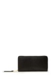 AllSaints portofel de piele TRAVEL culoarea negru, W277XD
