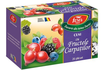 Ceai Aromfruct Fructele Carpatilor Fares 20dz foto