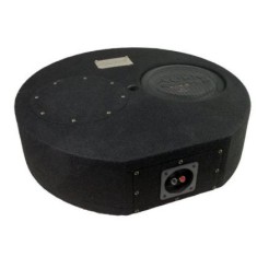 Subwoofer pasiv cu incinta 15L Audio System SUBFRAME R08 FLAT EVO, 175 watts, 4 ohm, 200 mm, 8&quot;, roata de rezerva CarStore Technology