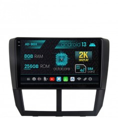 Navigatie Subaru Forester (2007-2013), Android 13, X-Octacore 8GB RAM + 256GB ROM, 9.5 Inch - AD-BGX9008+AD-BGRKIT333