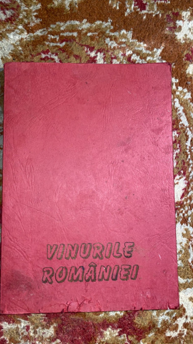 VINURILE ROMANIEI,MIHAI MACICI/ALCOR EDIMPEX SRL,1996/COPERTA BROSATA,pagini176