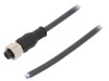 Cablu Conectare WEIDMULLER M12 5 Pini 3m PUR Negru IP65/IP67