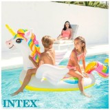 Jucarie gonflabila de piscina pentru copii, Unicorn Ride-On, 198x140x102cm