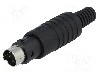 Conector mini DIN, tata, 4, SCHURTER - 4850.1410