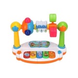 Centru de Activitati Muzicale pentru Bebelusi - Pian Interactiv cu Lumini, Sunete si Actiuni Diverse