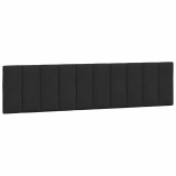 Cumpara ieftin Perna tablie de pat, Hanko, negru, 200 cm, catifea